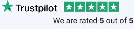 TrustPilot 5 out of 5 Excellent